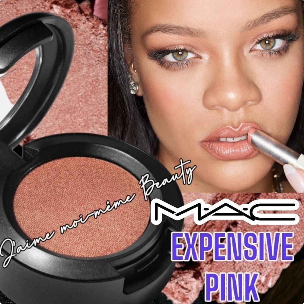 MAC Eyeshadow in Expensive Pink in Velux Pearl Finish